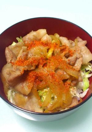 男の胃袋をがっちりつかむ豚丼-レシピのメイン写真