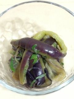 ナスの酢みそあえ-レシピのメイン写真