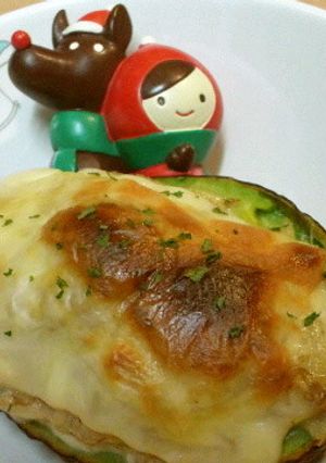 簡単☆マヨポンde和風アボカドグラタン♪-レシピのメイン写真