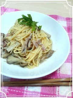 あったか☆きのこのスープパスタ-レシピのメイン写真