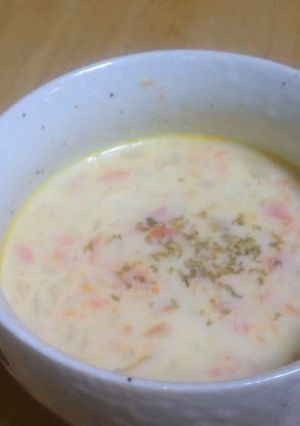 簡単　ざくざくにんじんミルクスープ-レシピのメイン写真