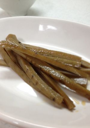 ごぼうの煮付け-レシピのメイン写真