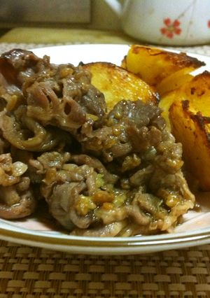 シンプルだけど美味しい！牛肉の醤油麹炒め-レシピのメイン写真