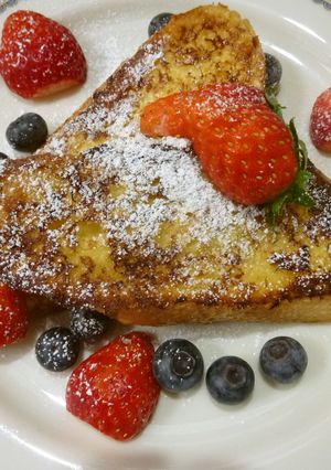 フランスパンでフレンチトースト-レシピのメイン写真