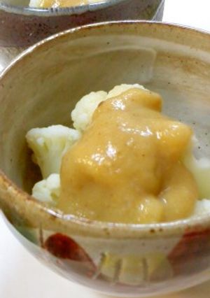 カリフラワーのごま酢みそ和え-レシピのメイン写真