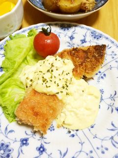 揚げないでもサクサク♪鮭フライ-レシピのメイン写真