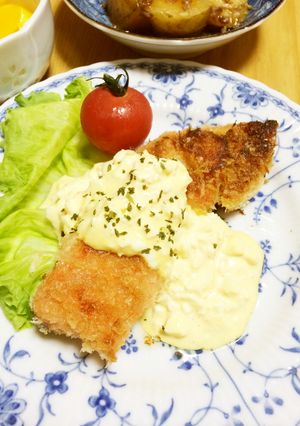 揚げないでもサクサク♪鮭フライ-レシピのメイン写真