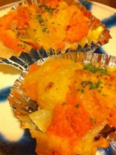 お弁当にも!里芋明太チーズ焼き-レシピのメイン写真