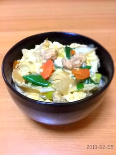 栄養たっぷり親子丼-レシピのメイン写真