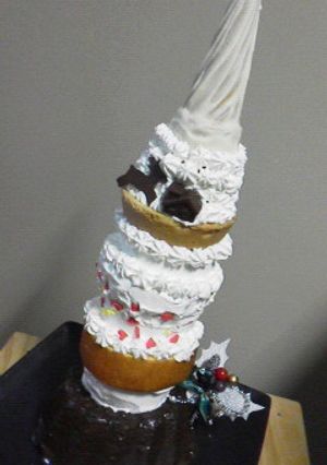 インパクト大！！積むだけタワーケーキ！！-レシピのメイン写真
