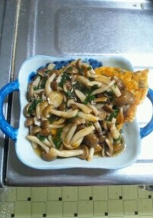 10月12日【鶏ハンバーグきのこソース】-レシピのメイン写真