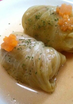 ヘルシー！野菜たっぷりロールキャベツ♪-レシピのメイン写真
