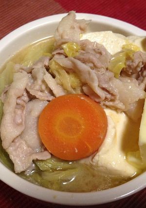 簡単！！白菜と豚肉の味噌煮込み-レシピのメイン写真