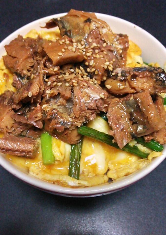 5分で簡単！さんまの蒲焼き丼-レシピのメイン写真