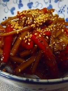 我が家の定番 きんぴらごぼう-レシピのメイン写真