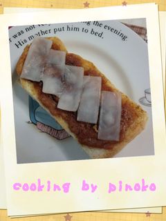 和風スイーツトースト-レシピのメイン写真
