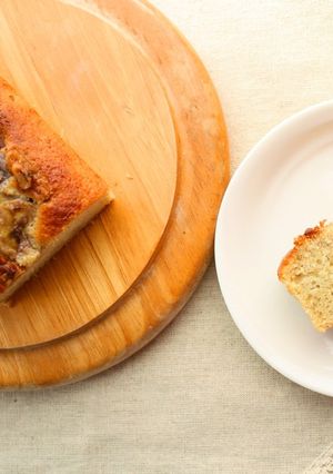 しっとり♪バナナとくるみのパウンドケーキ-レシピのメイン写真