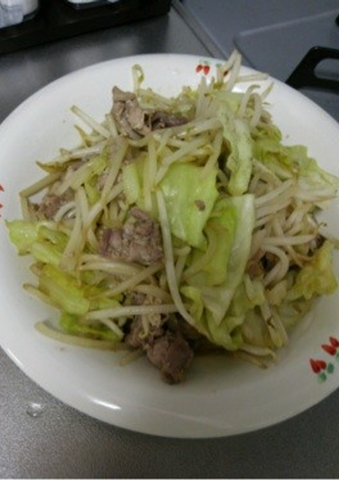 豚肉ともやしの和風野菜炒め-レシピのメイン写真