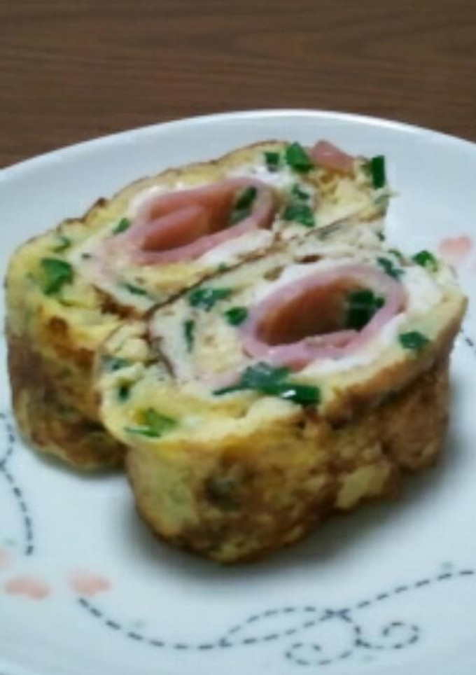 ベーコンとネギの卵焼き-レシピのメイン写真