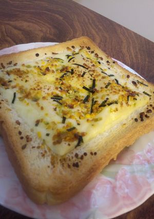 意外と合う！のりたまチーズトースト-レシピのメイン写真