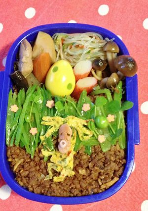 こびとづかん バイブスマダラ弁当-レシピのメイン写真