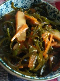 切り昆布の煮物-レシピのメイン写真