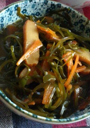 切り昆布の煮物-レシピのメイン写真