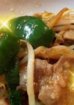 塩麹で美味＊豚バラとピーマンの中華炒め-レシピのメイン写真