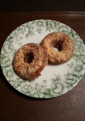 おからと豆腐の黒ゴマきなこ焼きドーナツ-レシピのメイン写真