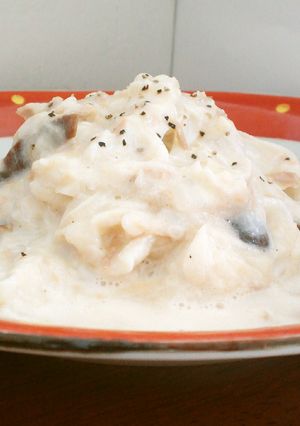 大根でクリームパスタ風-レシピのメイン写真