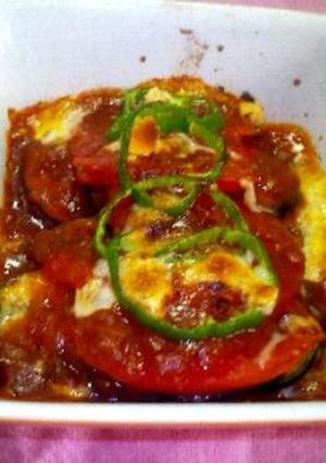 夏野菜のミートグラタン-レシピのメイン写真