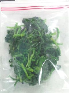 ほうれん草のパラパラ冷凍保存-レシピのメイン写真