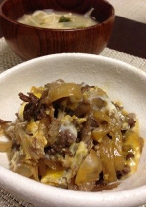 ごぼうたっぷり柳川風♪-レシピのメイン写真