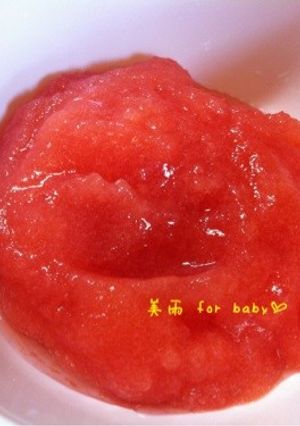 ♡離乳食初期♡ 裏ごしトマト-レシピのメイン写真