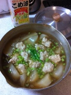かぶと鶏だんごのほっこり煮-レシピのメイン写真