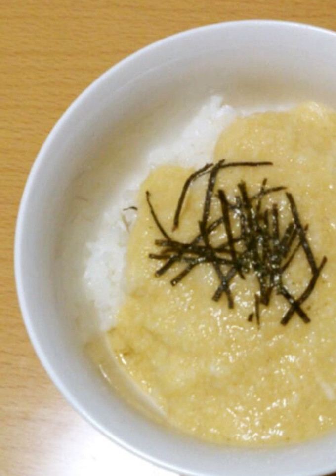【母の味】卵とろろご飯-レシピのメイン写真