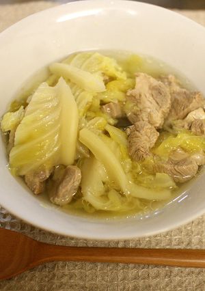 味付け自在！豚角肉とキャベツのとろとろ煮-レシピのメイン写真