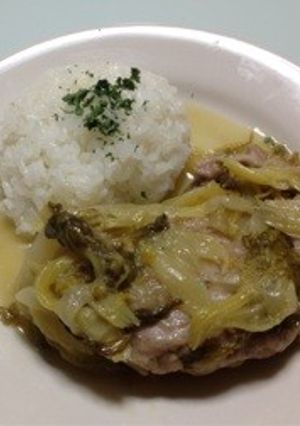 セロリと鶏もものバター煮込み-レシピのメイン写真