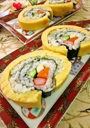 お手軽☆伊達巻寿司-レシピのメイン写真