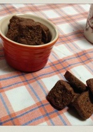 しっかり歯ごたえ*ココアおからクッキー-レシピのメイン写真