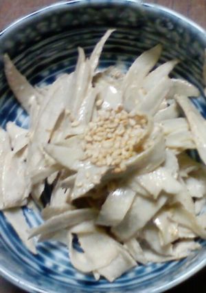 ゴボウのごまごまごま！サラダ-レシピのメイン写真