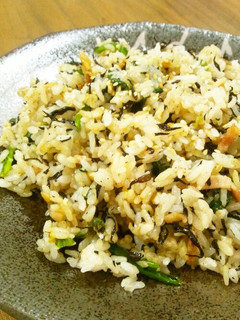 うまっ♪ひじきとほうれん草の炒飯-レシピのメイン写真