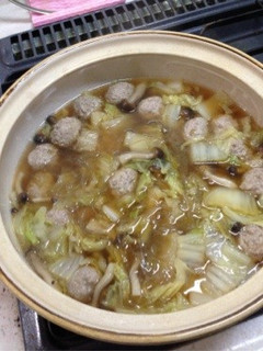 白菜と肉団子の中華鍋-レシピのメイン写真