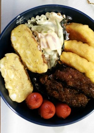 アスパラとハムの辛子マヨ和え-レシピのメイン写真