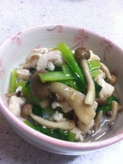 ささみと小松菜のあんかけご飯-レシピのメイン写真
