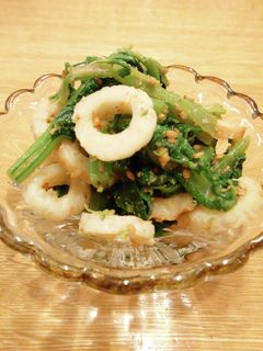 ちくわと菜の花のごま和え-レシピのメイン写真