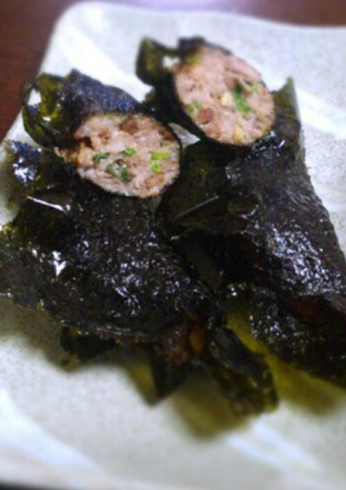 イワシつみれの磯辺揚げ-レシピのメイン写真
