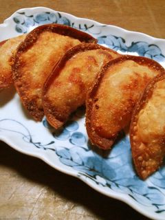 ★かりっとチーズいり揚げ餃子★-レシピのメイン写真