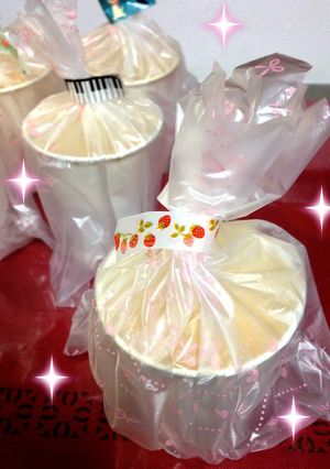 紙コップで簡単濃厚チーズケーキマフィン♡-レシピのメイン写真