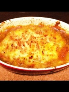 カレーもちグラタン-レシピのメイン写真